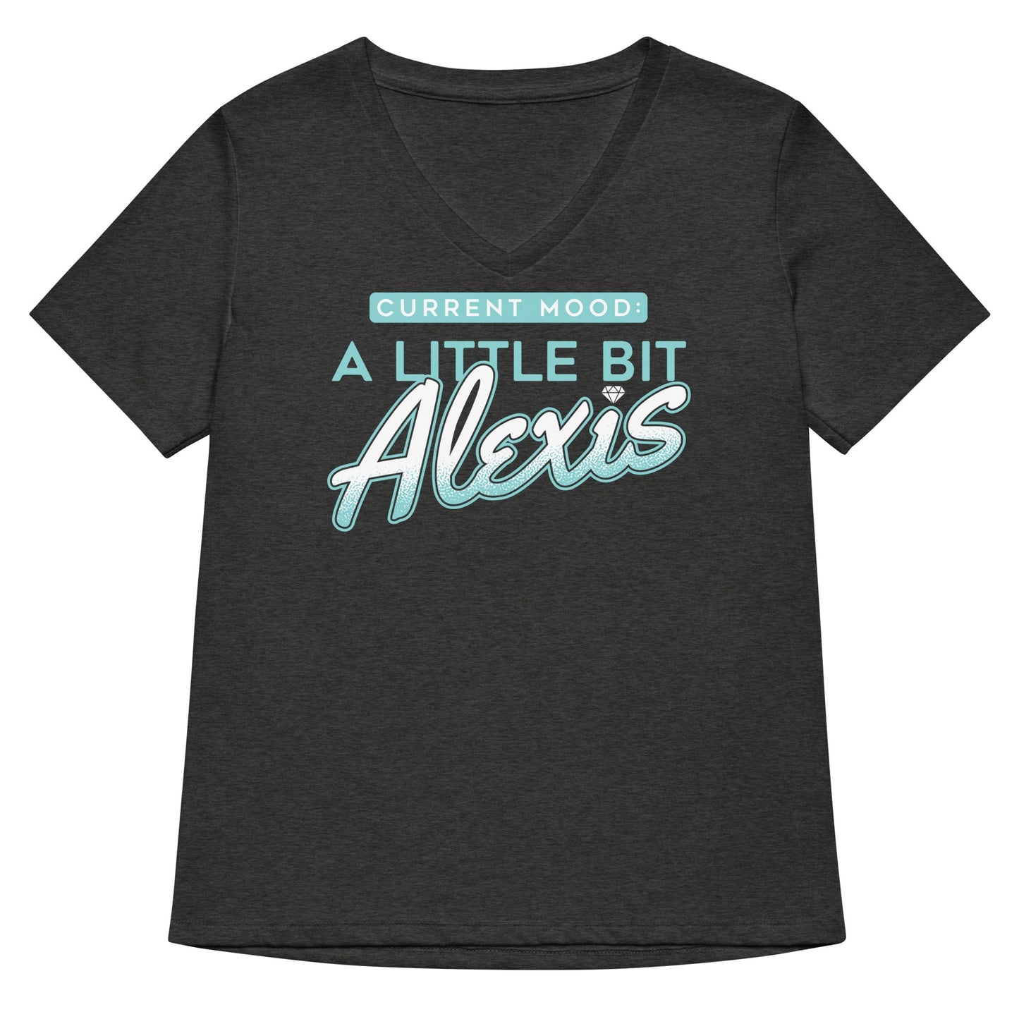 A Little Bit Alexis Women's V-Neck Tee