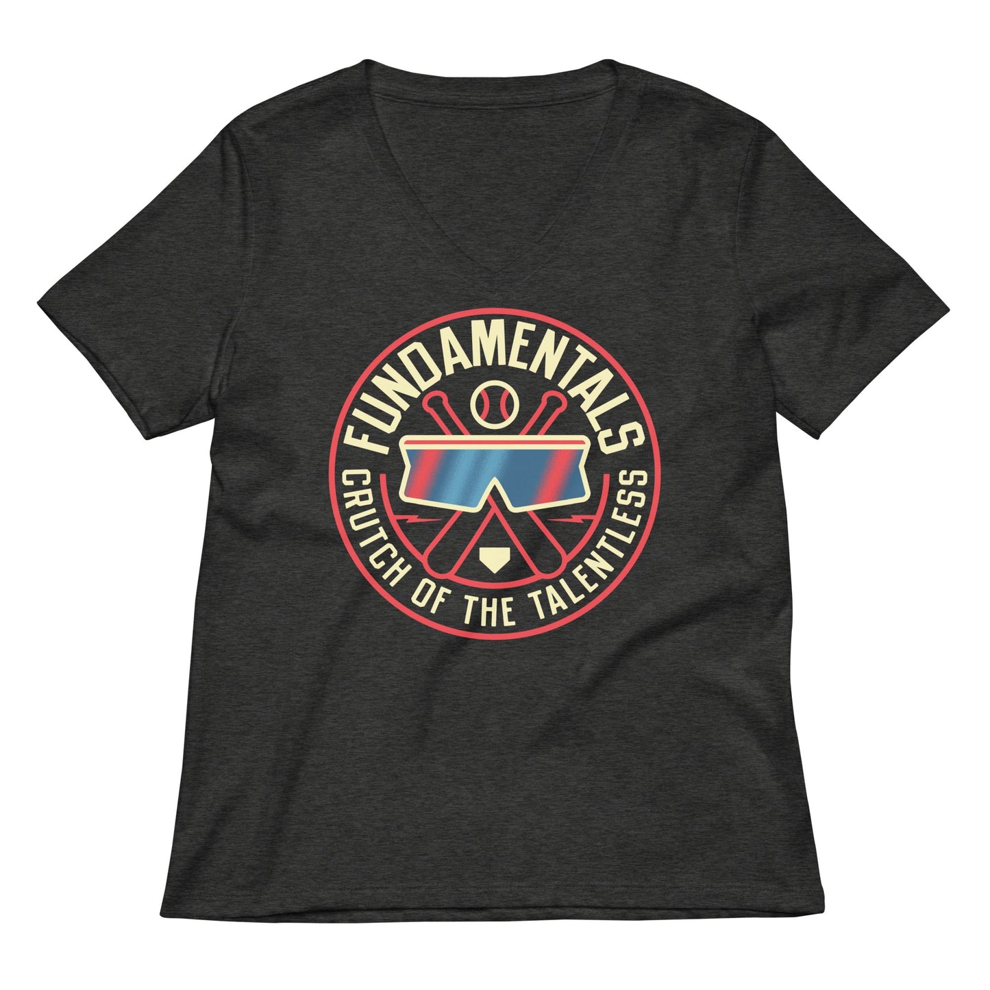Fundamentals Crutch Of The Talentless Women's V-Neck Tee