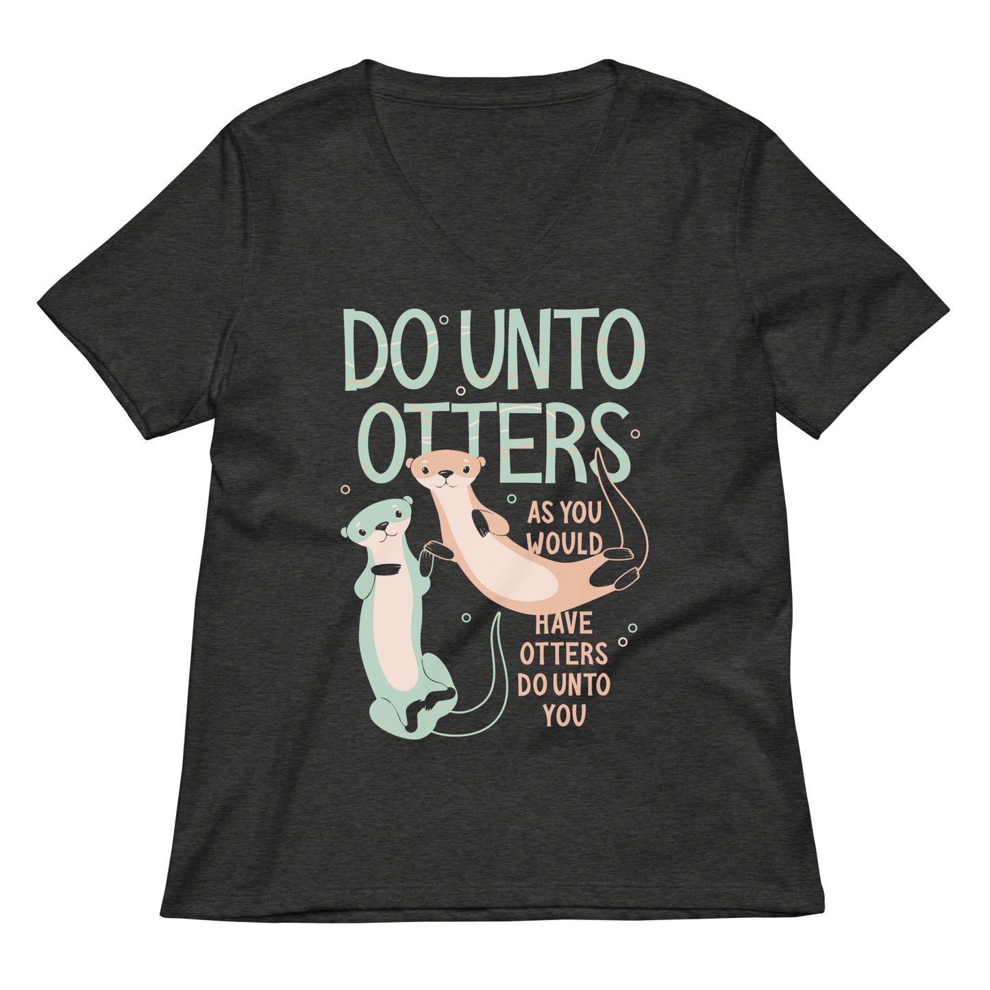 Do Unto Otters Women's V-Neck Tee