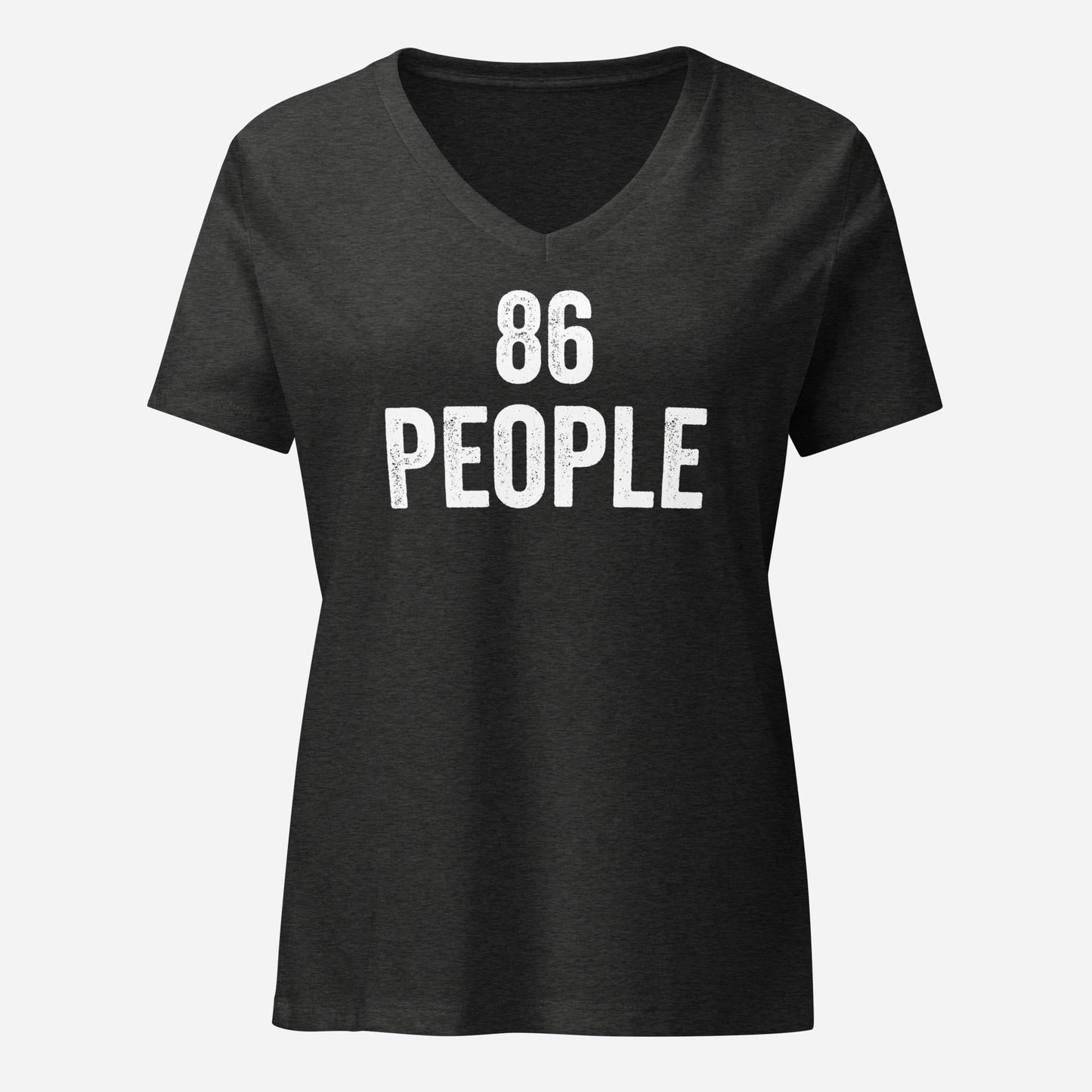 86 People Womenâ€™s Relaxed V-neck Tee