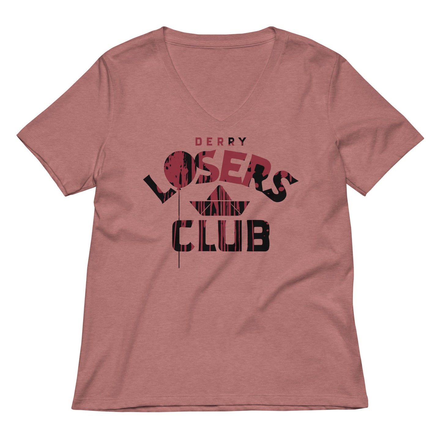 Derry Losers Club Women's V-Neck Tee