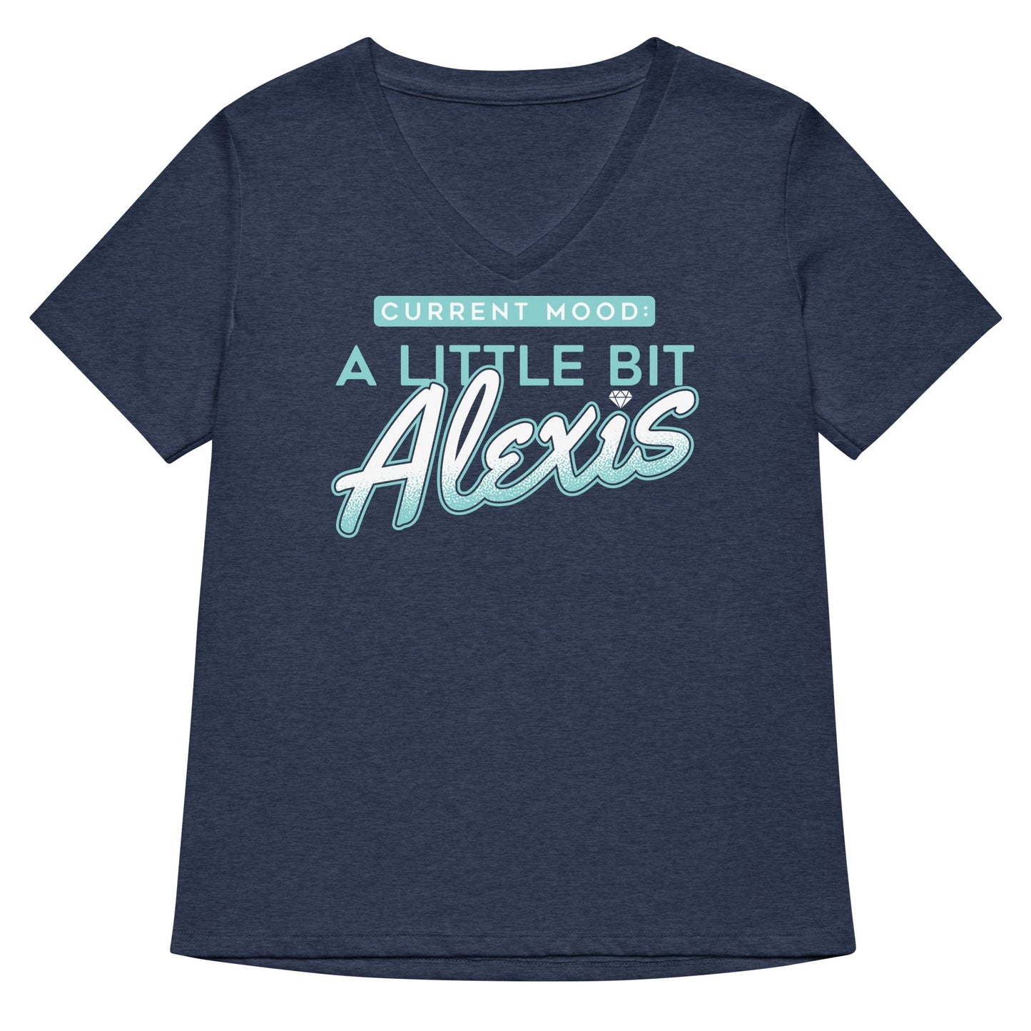 A Little Bit Alexis Women's V-Neck Tee