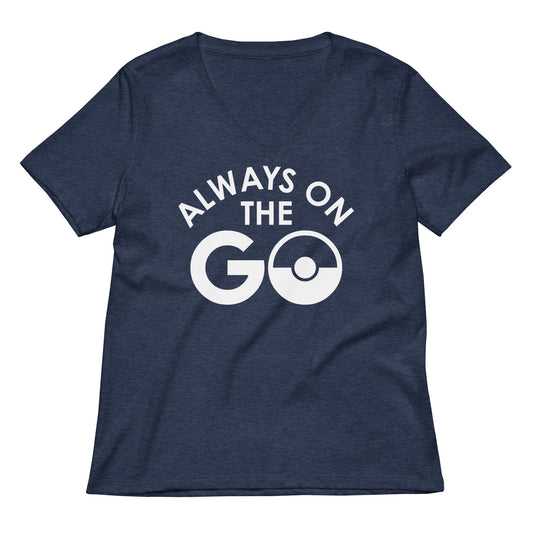Always On The Go Women's V-Neck Tee