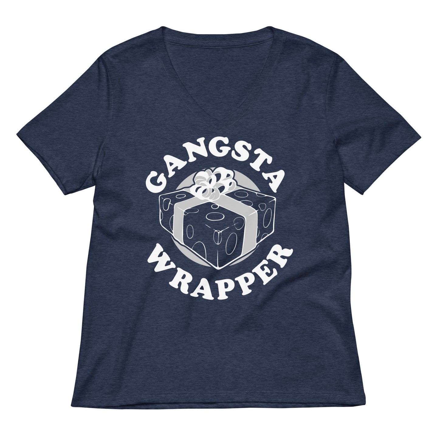 Gangsta Wrapper Women's V-Neck Tee
