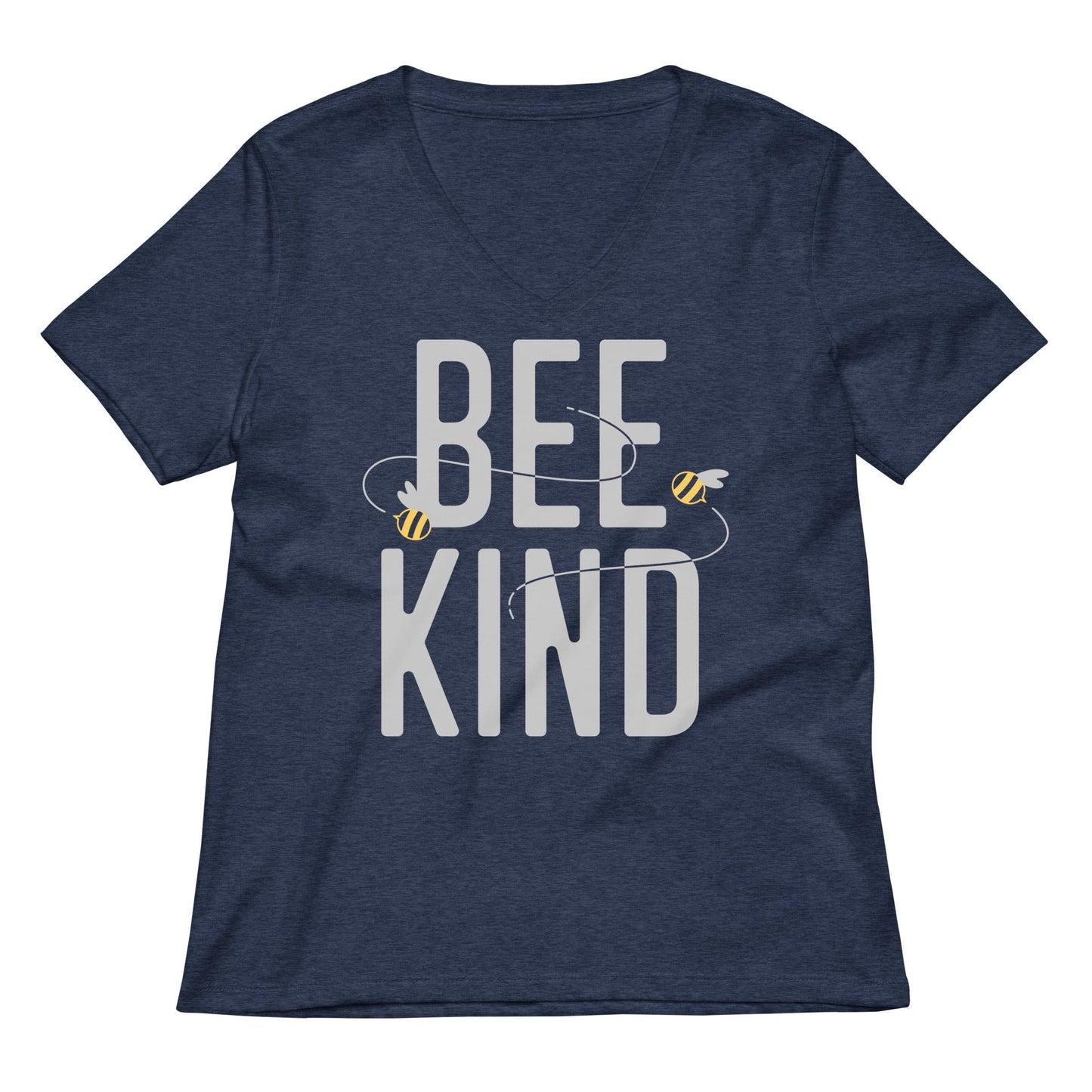 Bee Kind Women's V-Neck Tee