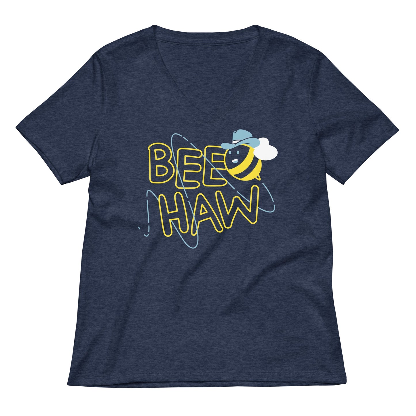Bee Haw Women's V-Neck Tee