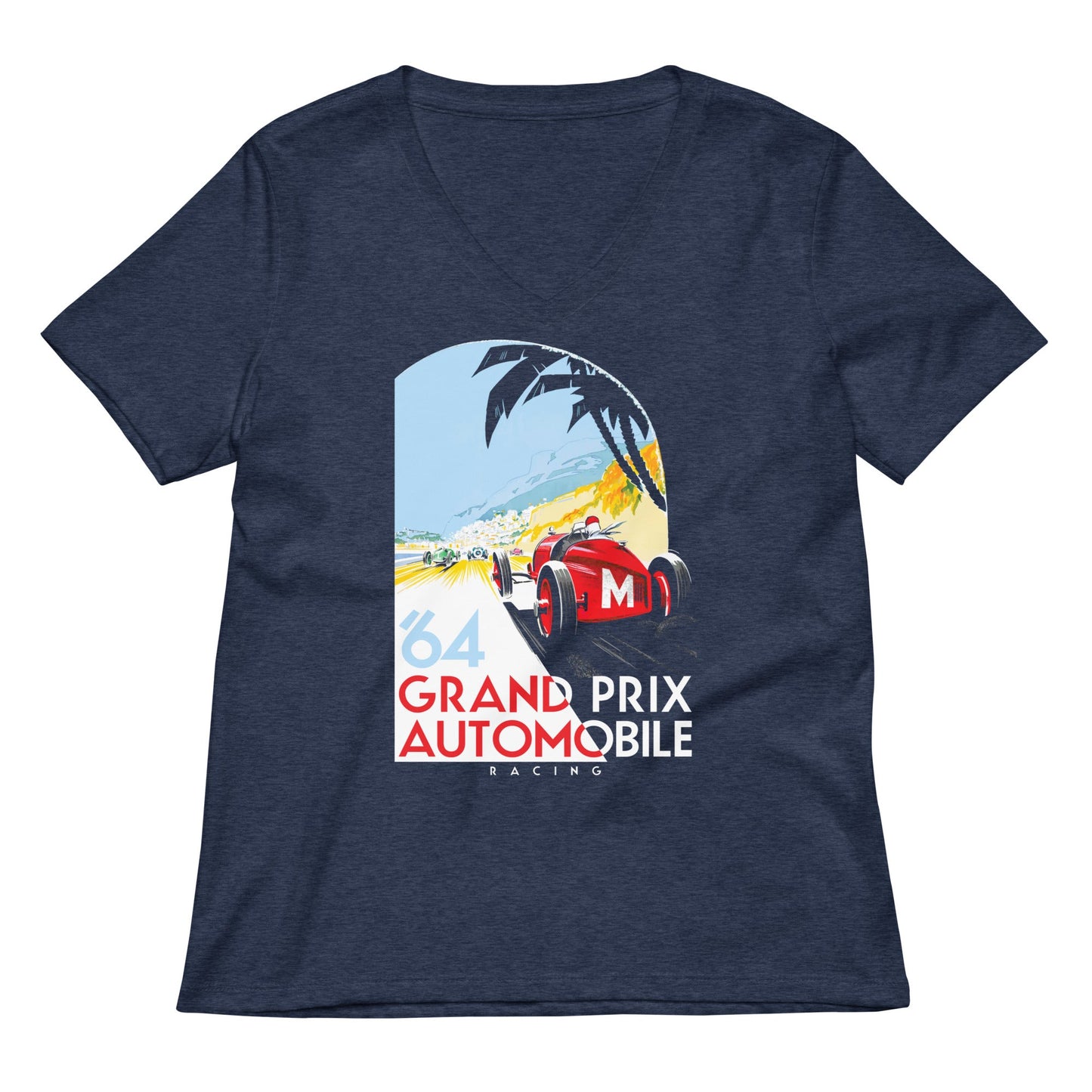 Grand Prix Women's V-Neck Tee
