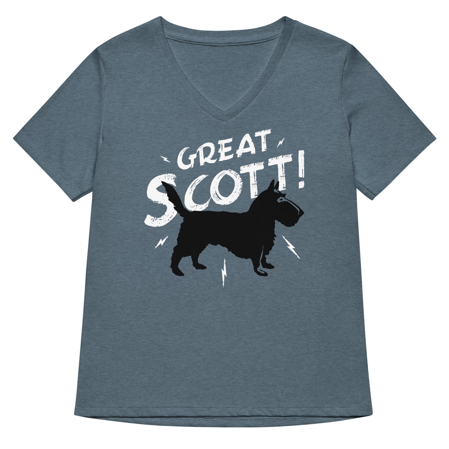 Great Scott! Women's V-Neck Tee