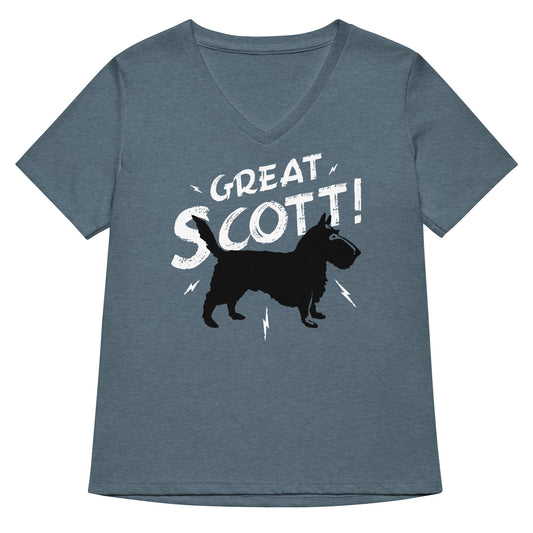 Great Scott! Women's V-Neck Tee