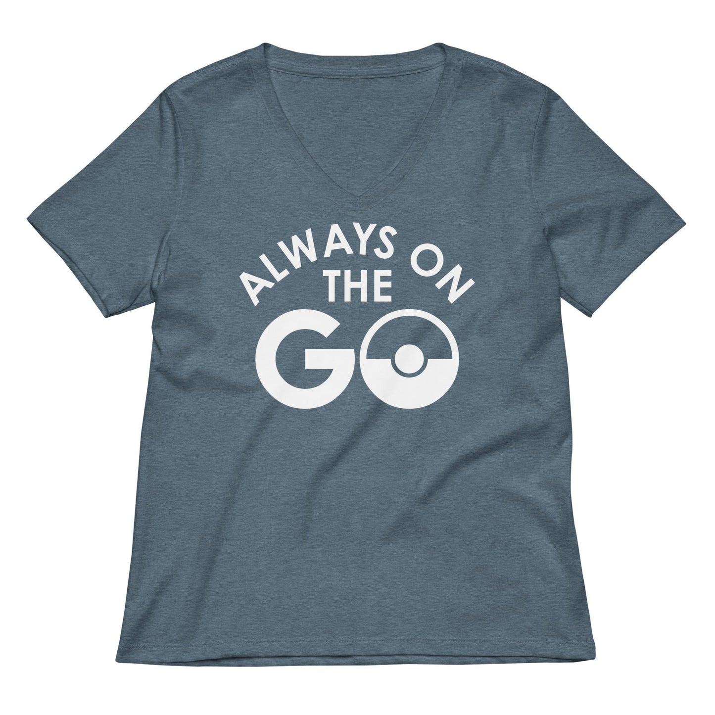 Always On The Go Women's V-Neck Tee