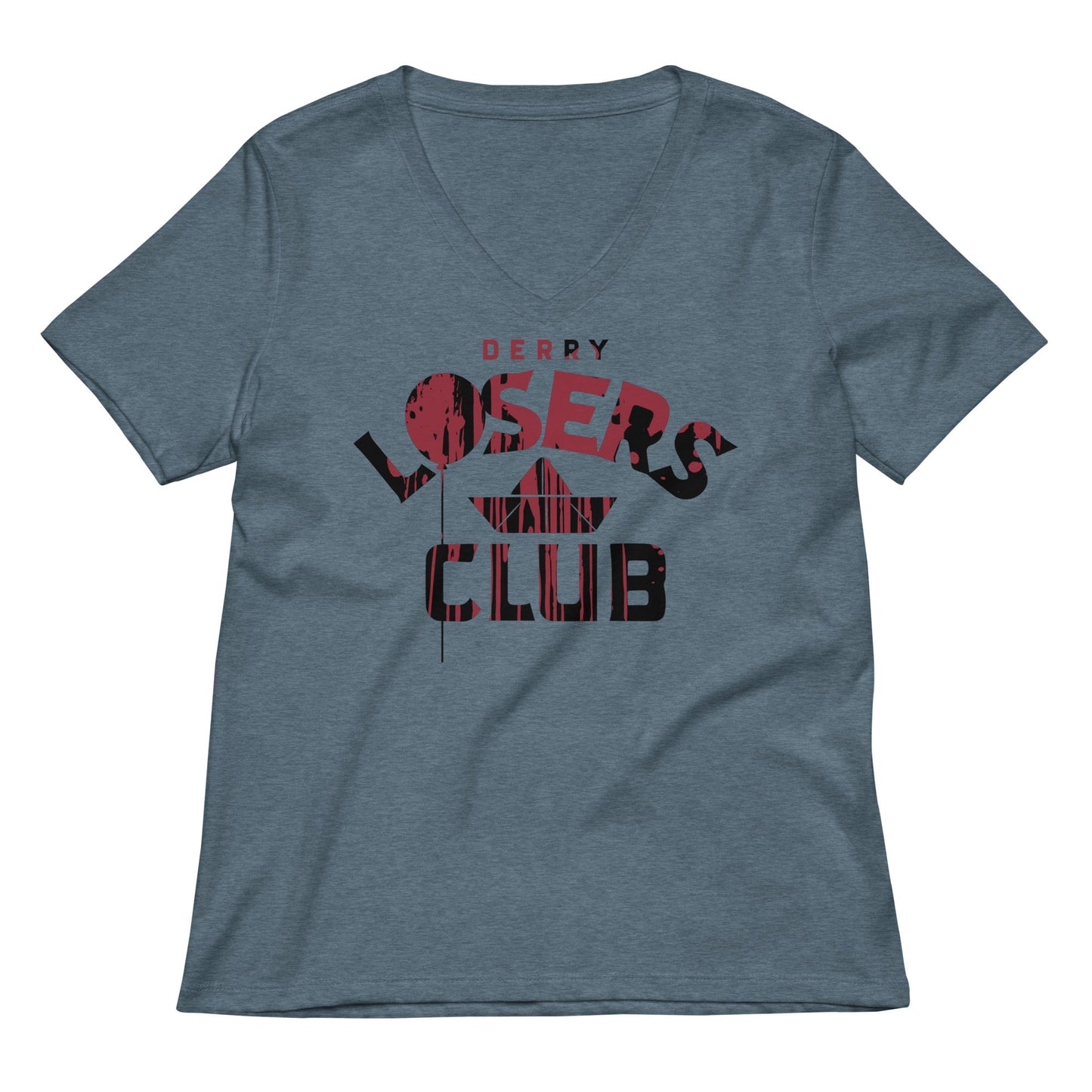 Derry Losers Club Women's V-Neck Tee