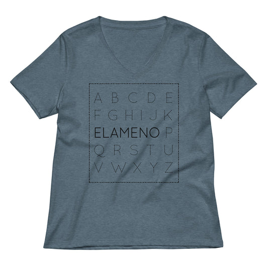 Elameno Women's V-Neck Tee