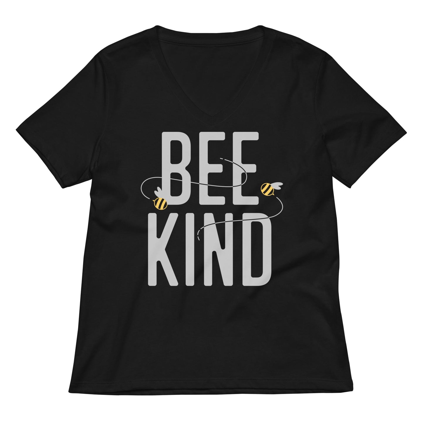 Bee Kind Women's V-Neck Tee