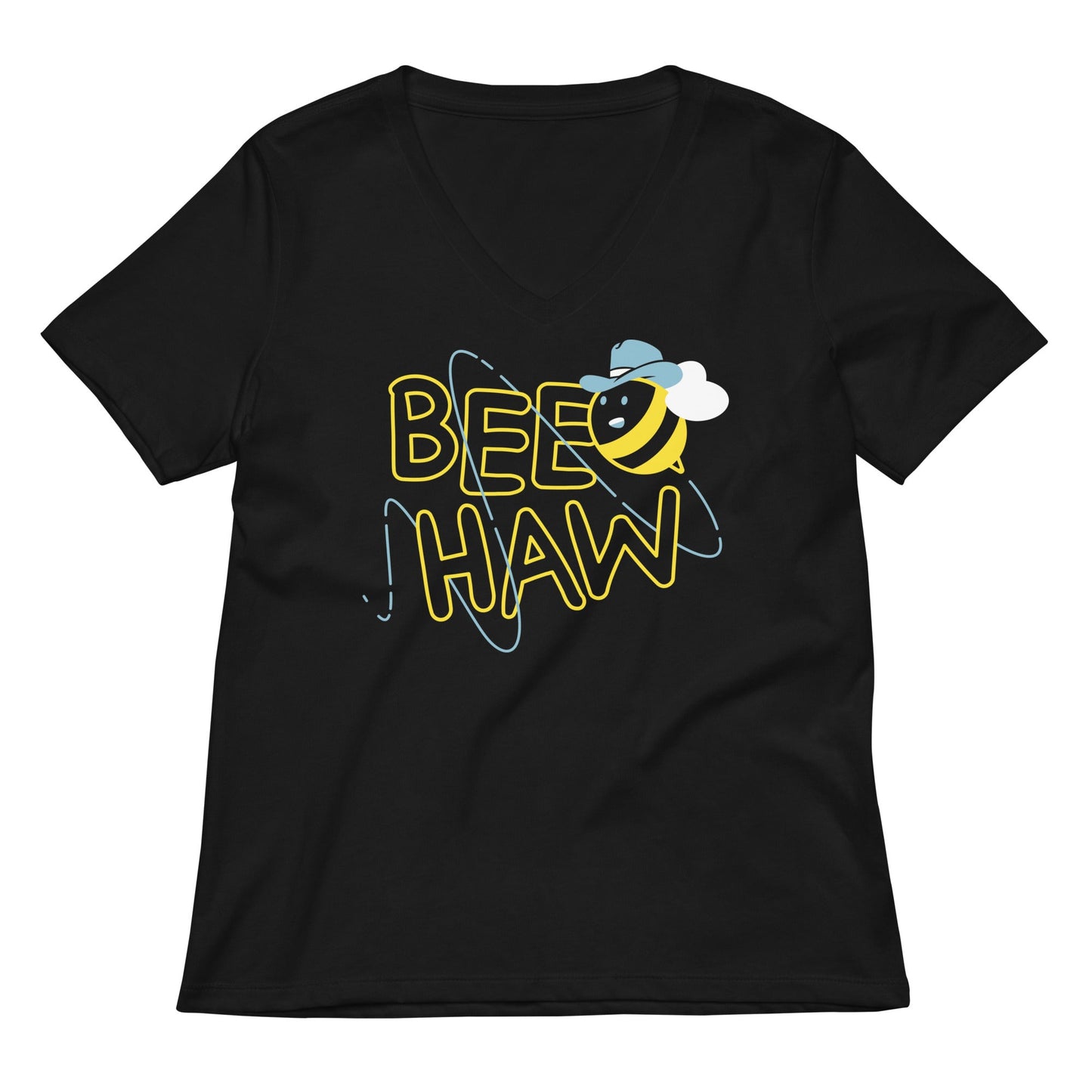 Bee Haw Women's V-Neck Tee