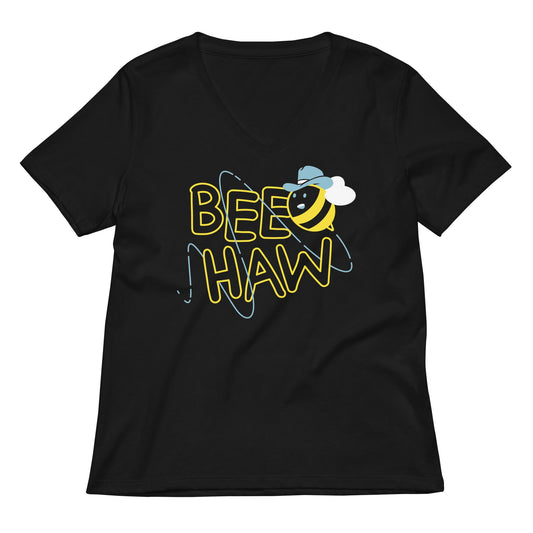 Bee Haw Women's V-Neck Tee
