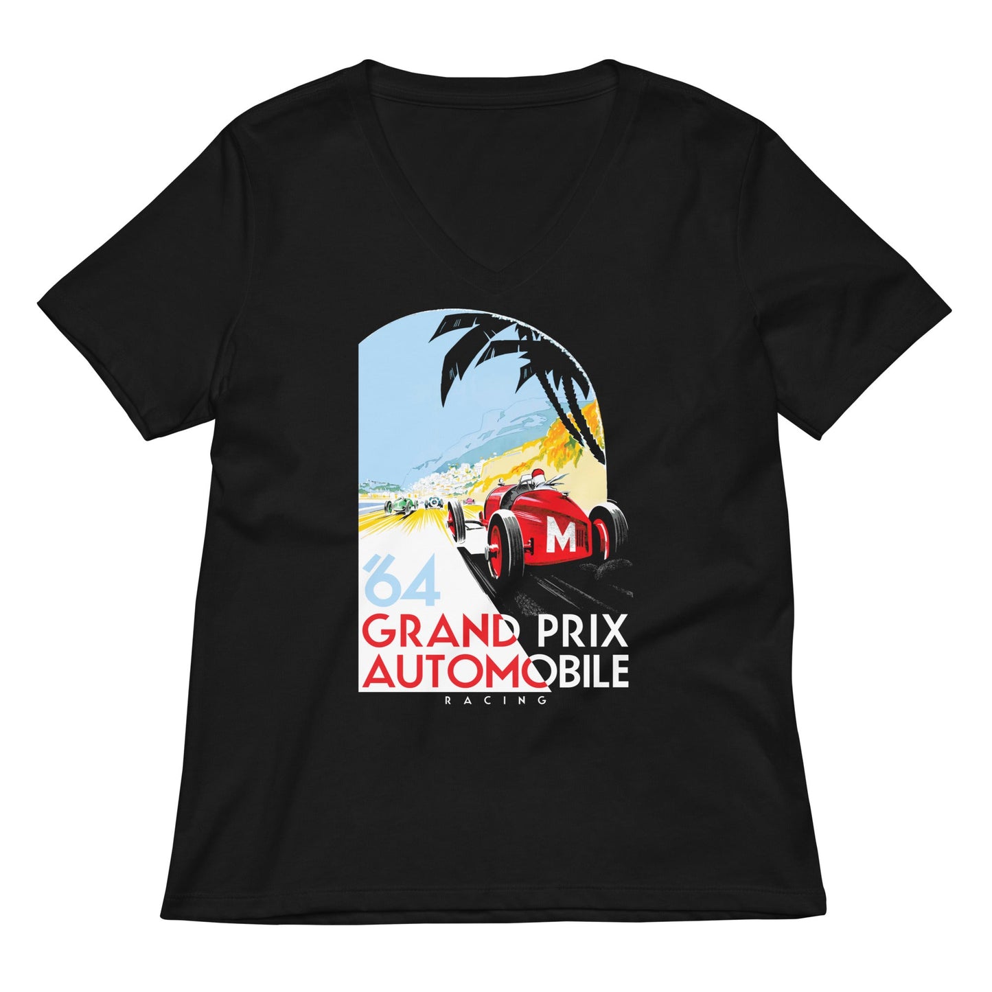 Grand Prix Women's V-Neck Tee