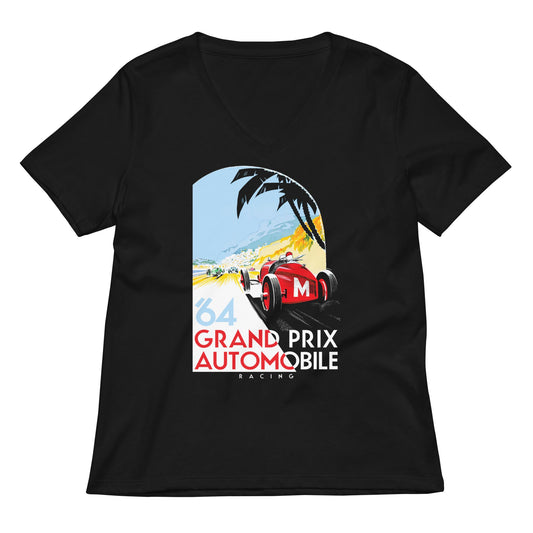 Grand Prix Women's V-Neck Tee