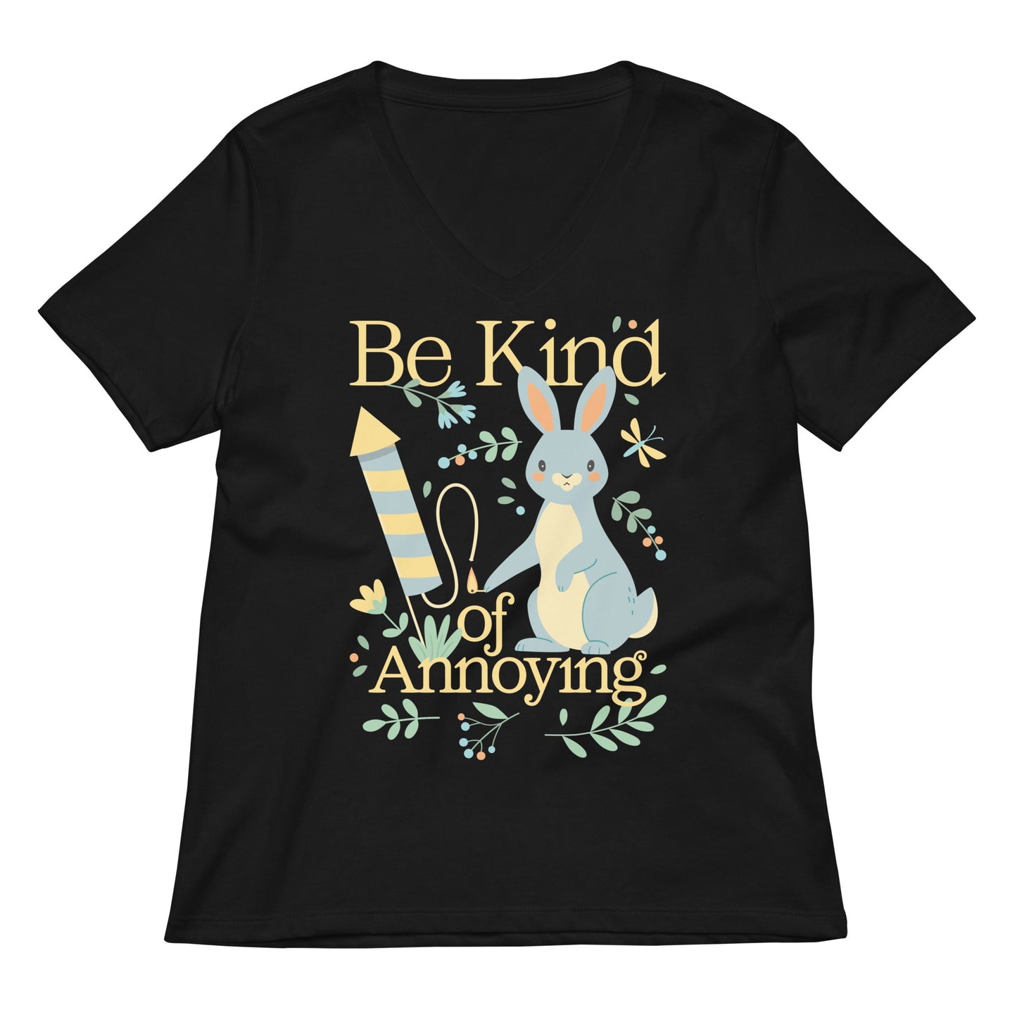 Be Kind Of Annoying Women's V-Neck Tee