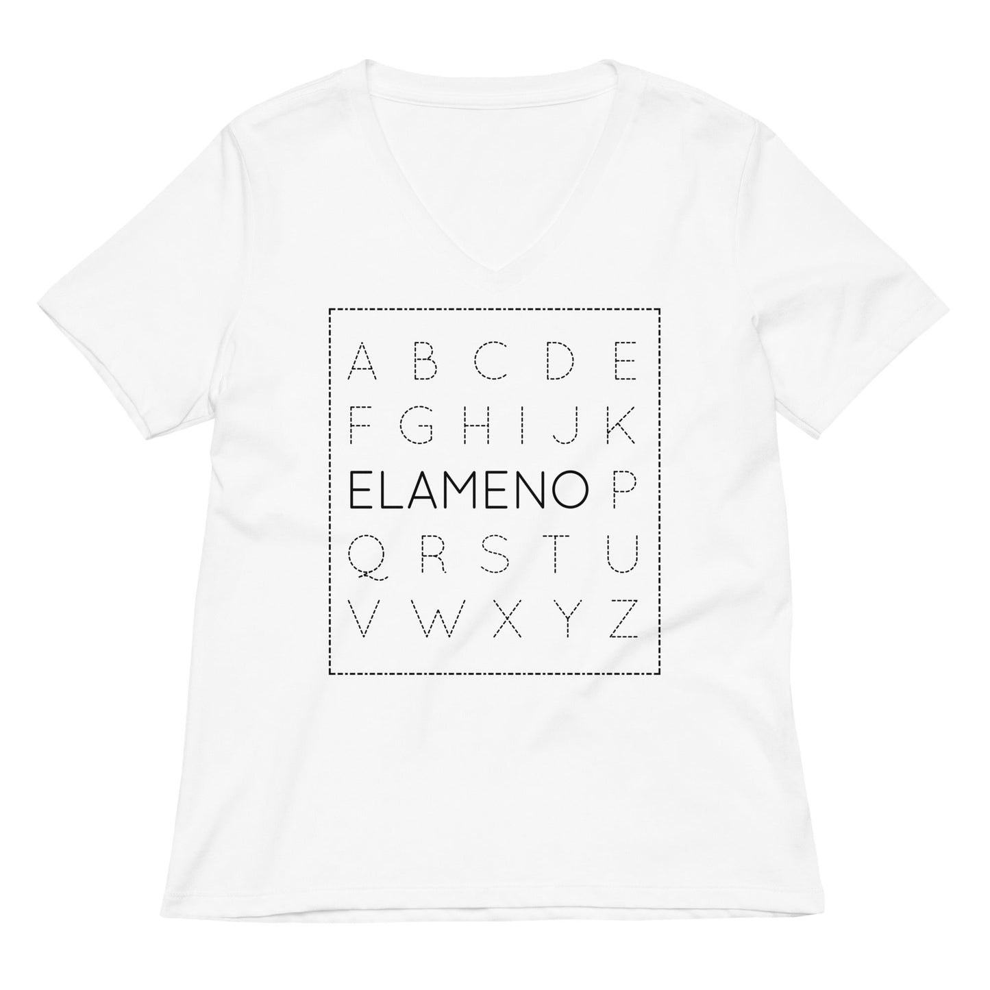 Elameno Women's V-Neck Tee
