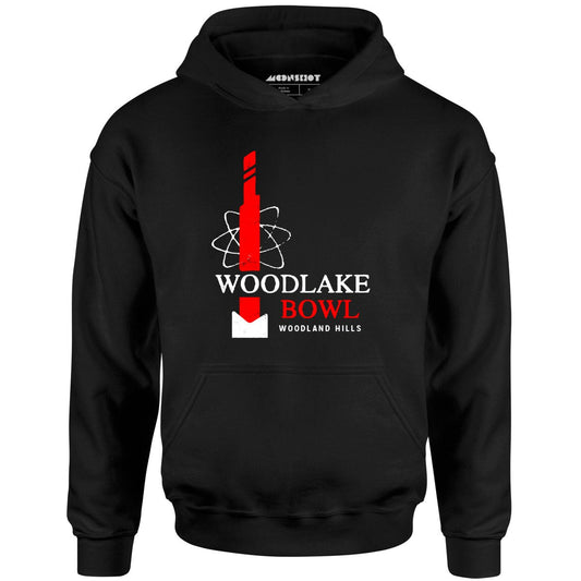 Woodlake Bowl - Woodland Hills, CA - Vintage Bowling Alley - Unisex Hoodie