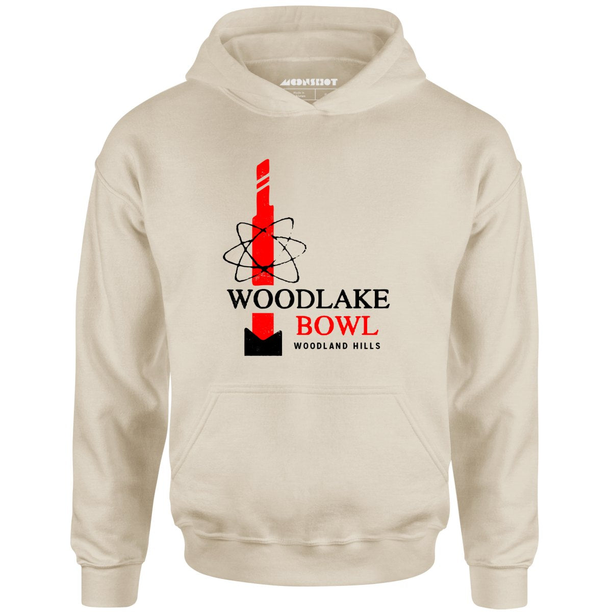 Woodlake Bowl - Woodland Hills, CA - Vintage Bowling Alley - Unisex Hoodie