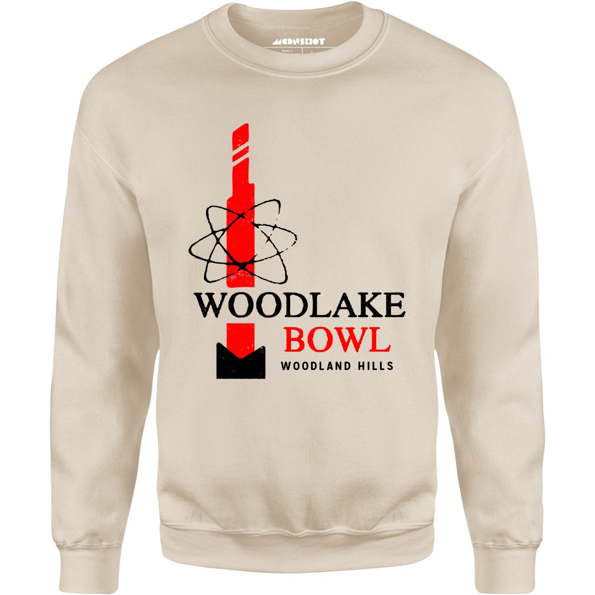 Woodlake Bowl - Woodland Hills, CA - Vintage Bowling Alley - Unisex Sweatshirt