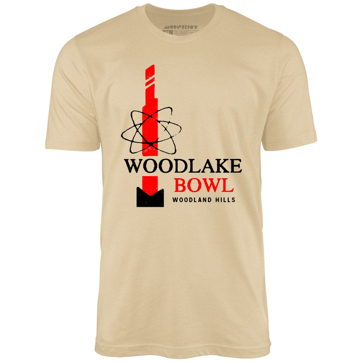 Woodlake Bowl - Woodland Hills, CA - Vintage Bowling Alley - Unisex T-Shirt