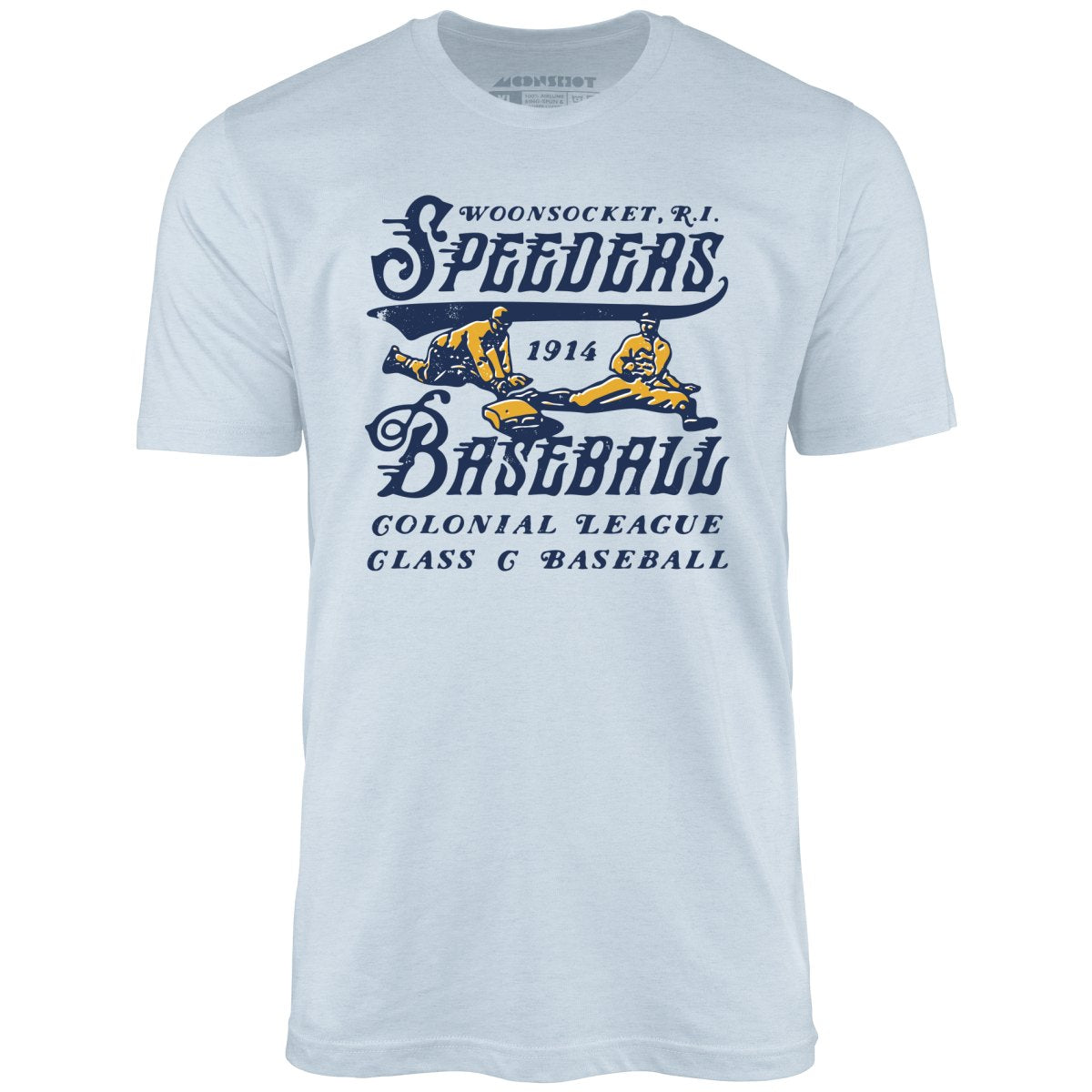 Woonsocket Speeders - Rhode Island - Vintage Defunct Baseball Teams - Unisex T-Shirt