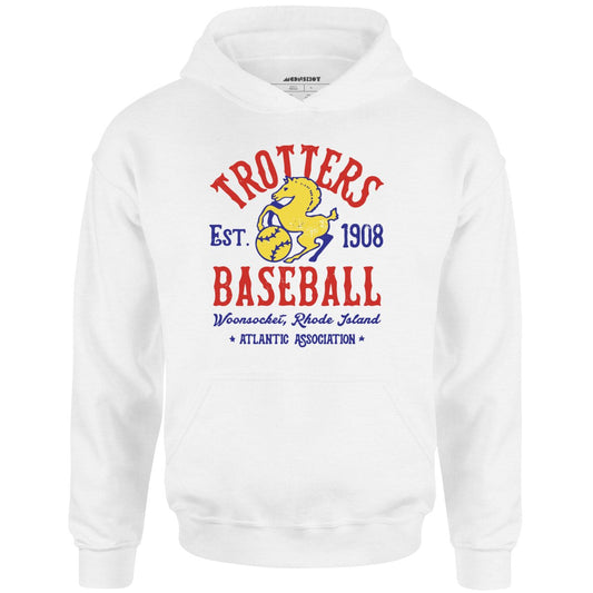 Woonsocket Trotters - Rhode Island - Vintage Defunct Baseball Teams - Unisex Hoodie
