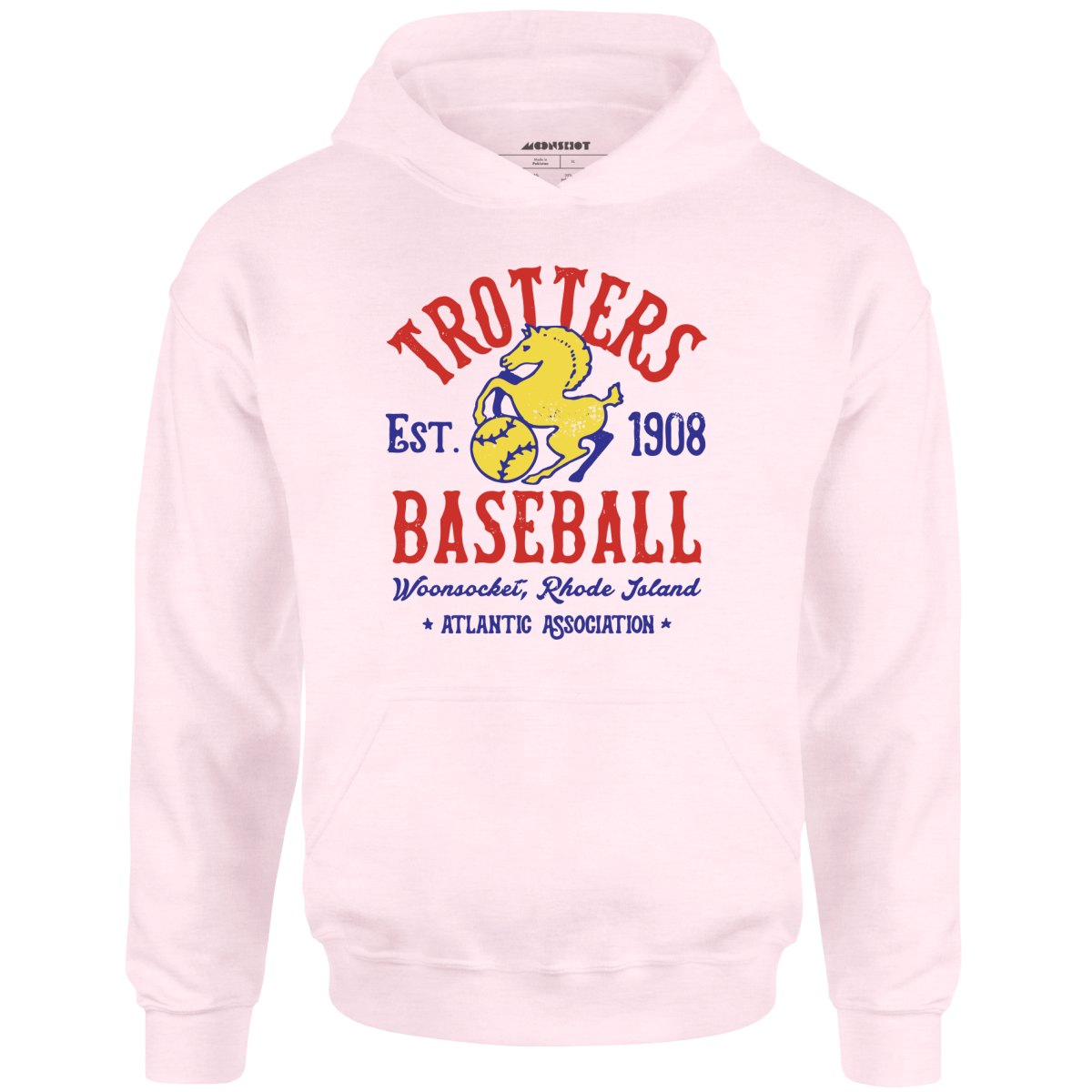 Woonsocket Trotters - Rhode Island - Vintage Defunct Baseball Teams - Unisex Hoodie