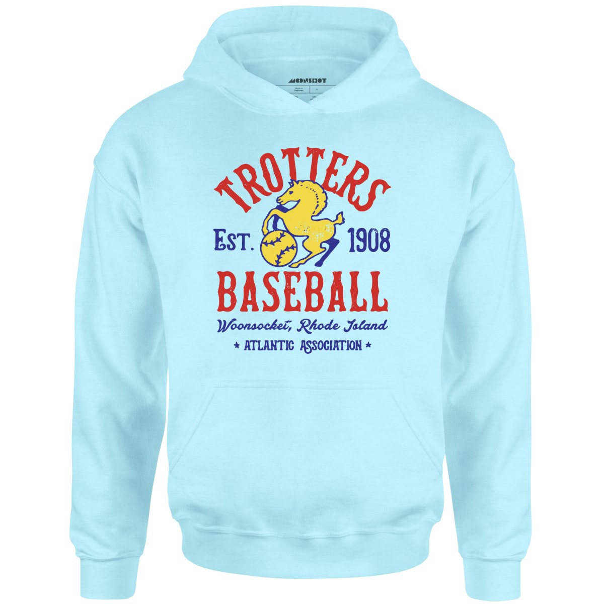 Woonsocket Trotters - Rhode Island - Vintage Defunct Baseball Teams - Unisex Hoodie