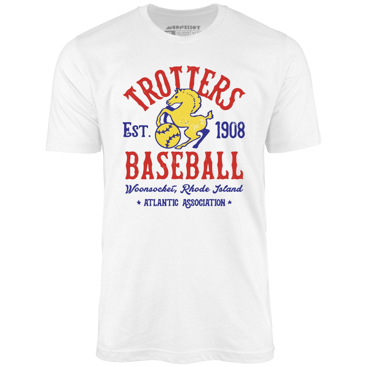 Woonsocket Trotters - Rhode Island - Vintage Defunct Baseball Teams - Unisex T-Shirt