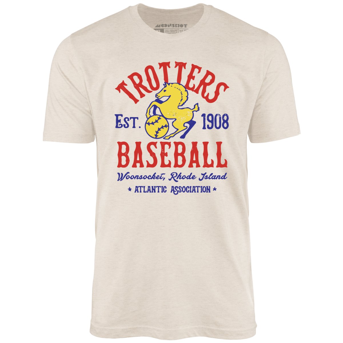 Woonsocket Trotters - Rhode Island - Vintage Defunct Baseball Teams - Unisex T-Shirt