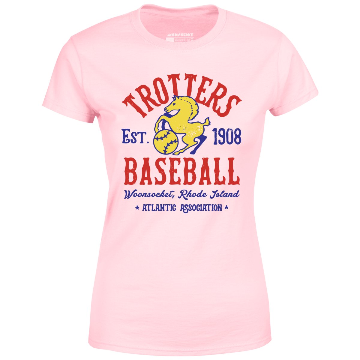 Woonsocket Trotters - Rhode Island - Vintage Defunct Baseball Teams - Women's T-Shirt