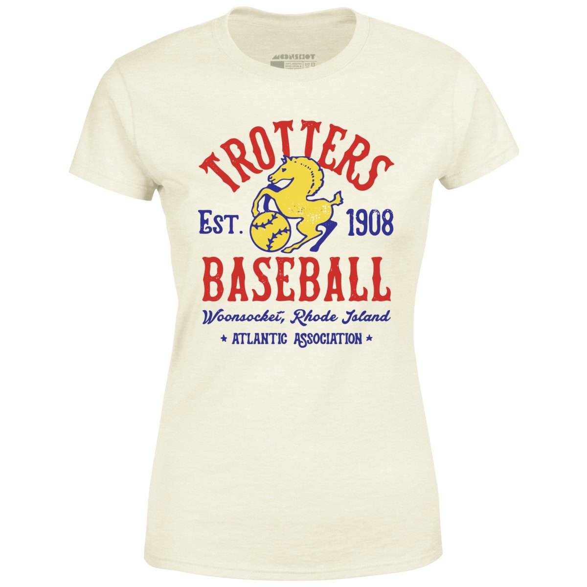 Woonsocket Trotters - Rhode Island - Vintage Defunct Baseball Teams - Women's T-Shirt