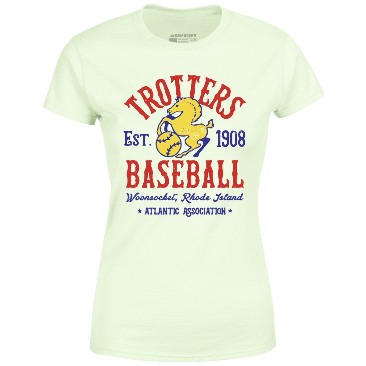 Woonsocket Trotters - Rhode Island - Vintage Defunct Baseball Teams - Women's T-Shirt