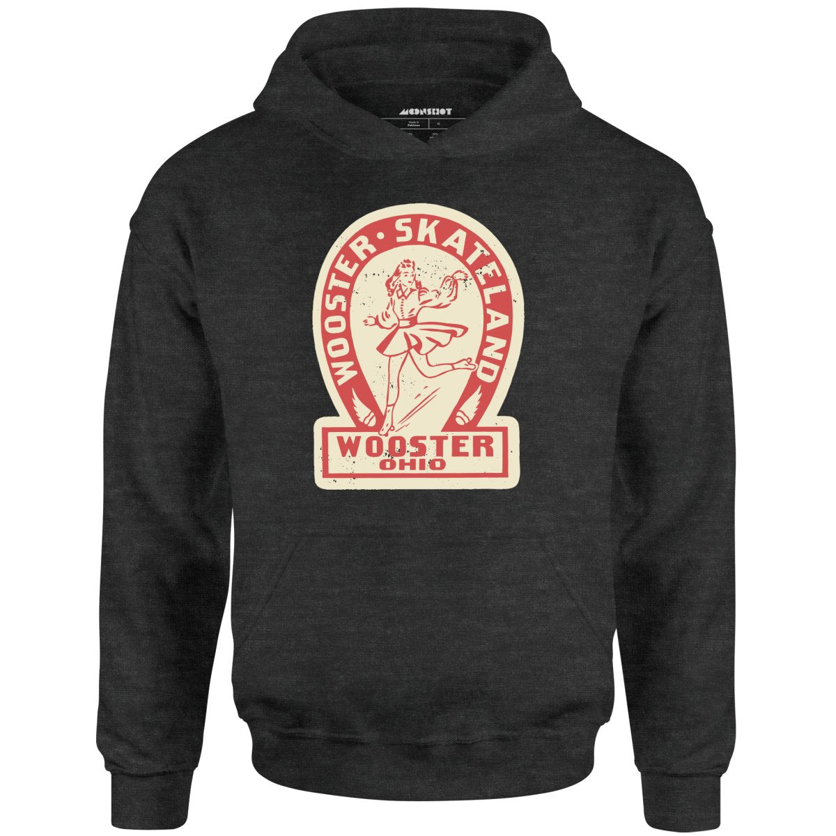Wooster Skateland - Wooster, OH - Vintage Roller Rink - Unisex Hoodie