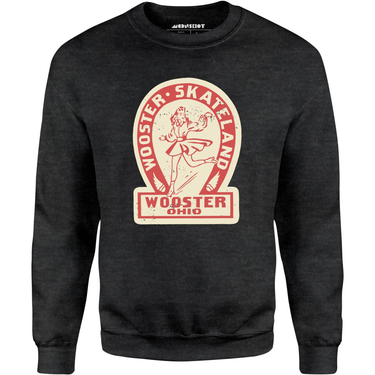 Wooster Skateland - Wooster, OH - Vintage Roller Rink - Unisex Sweatshirt
