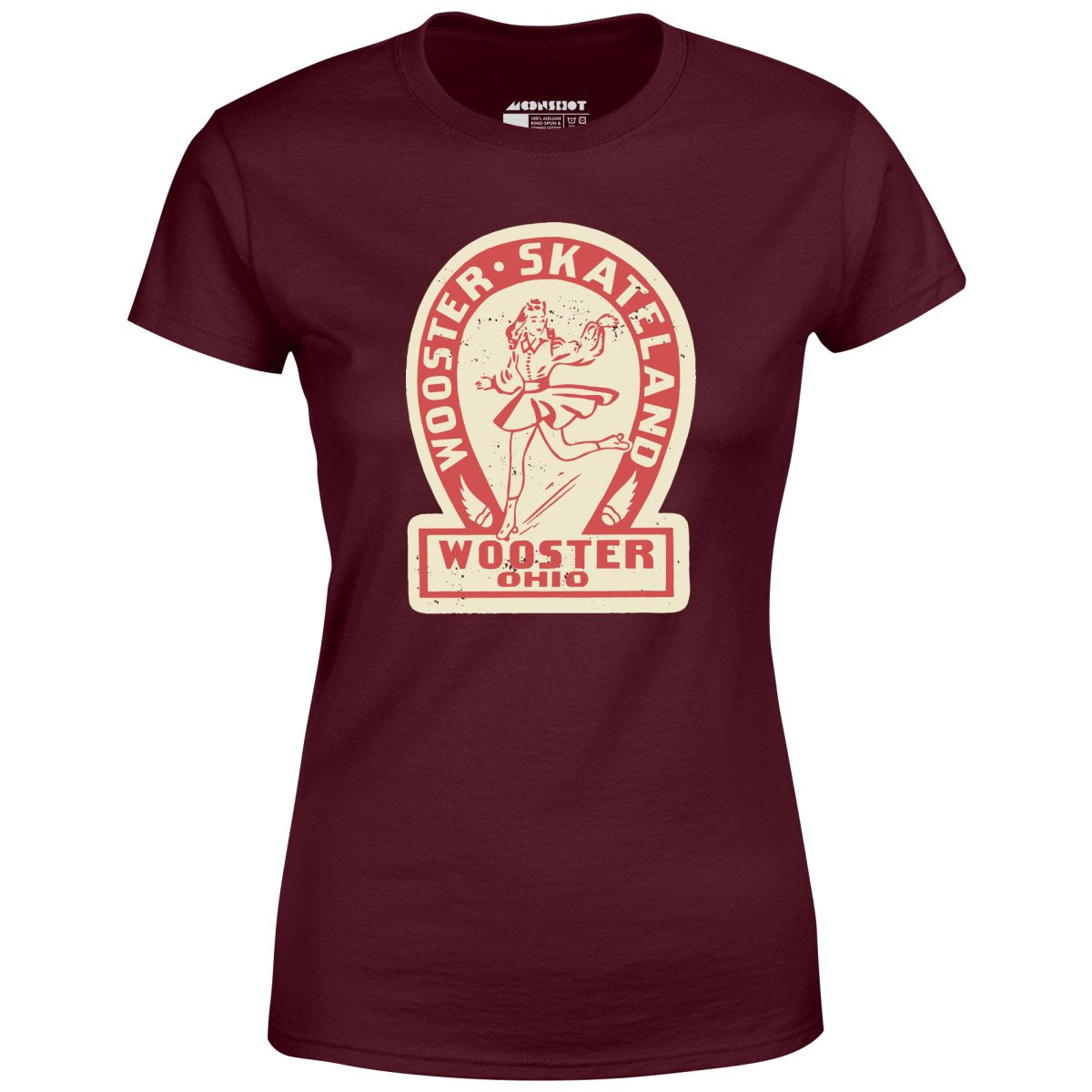 Wooster Skateland - Wooster, OH - Vintage Roller Rink - Women's T-Shirt
