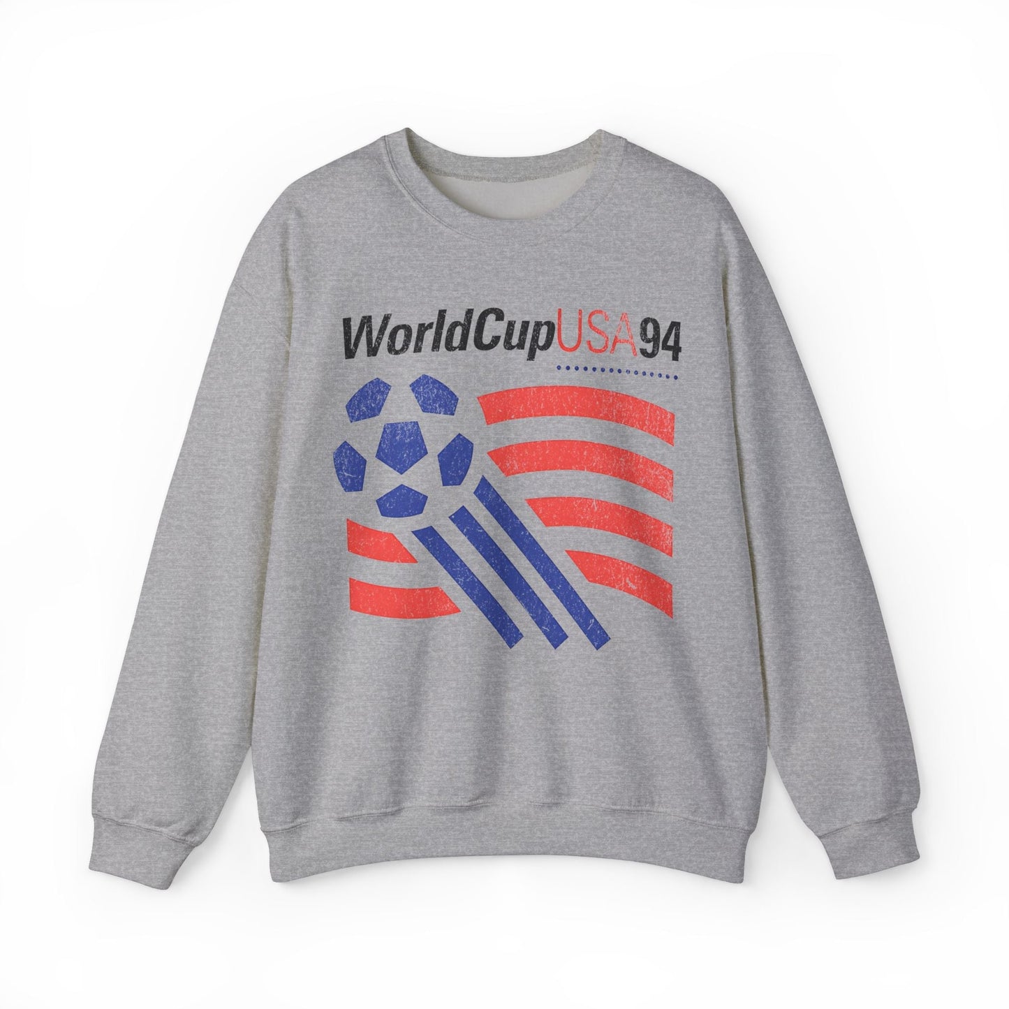 Retro World Cup USA 94 Soccer Sweatshirt.