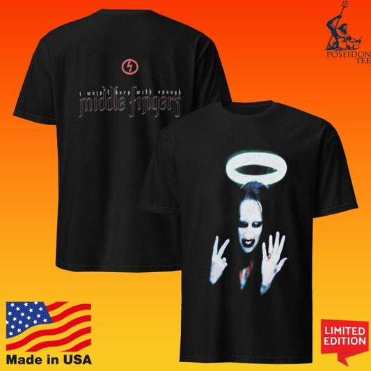 Wyco Vintage 1997 Marilyn Manson Middle Fingers T-shirt