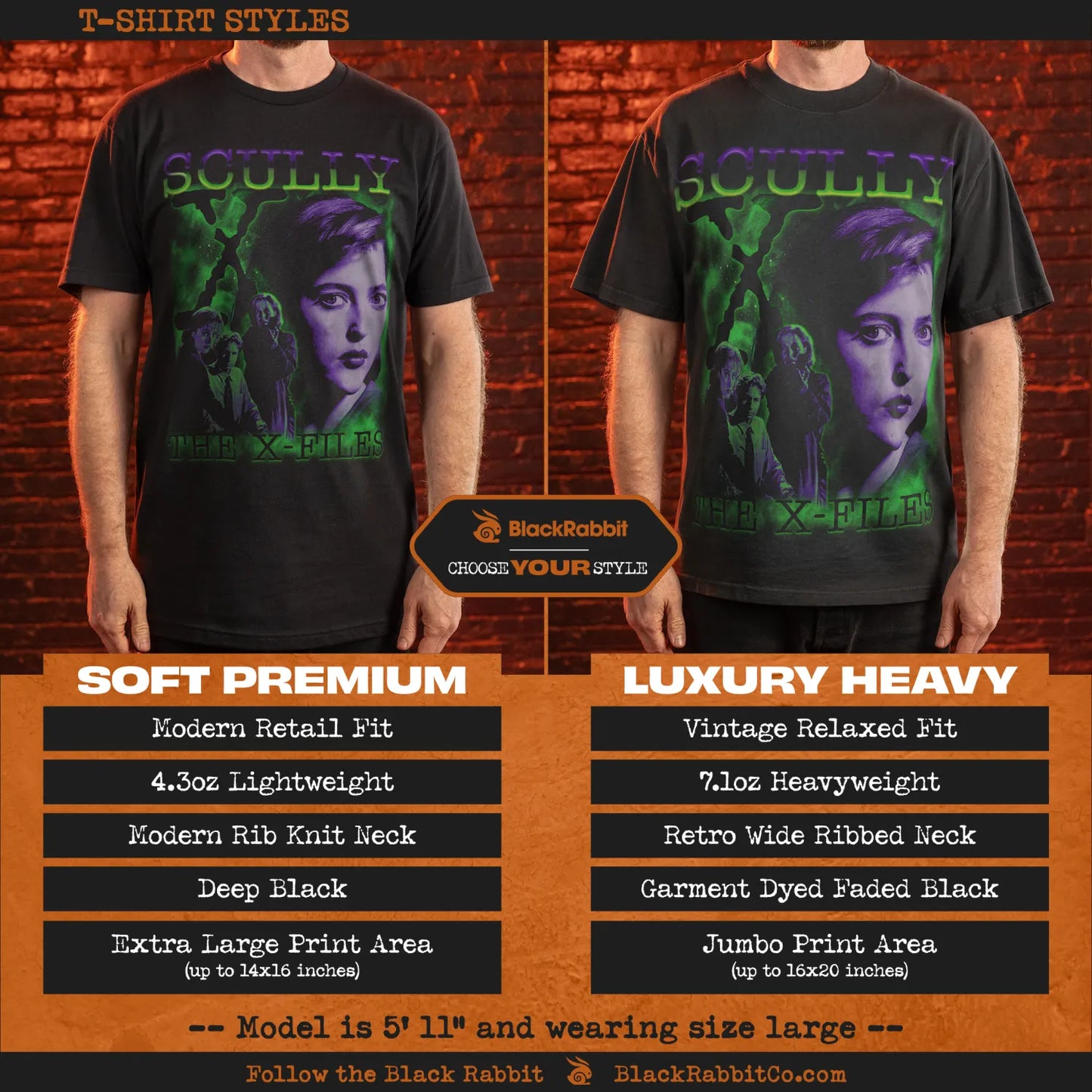 The X-Files Dana Scully Gillian Anderson Unisex Classic T-Shirt