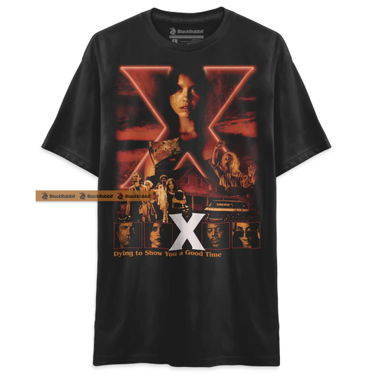 X Mia Goth Dying To Show You A Good Time Horror Slasher Movie Poster Inspired Unisex Classic T-Shirt