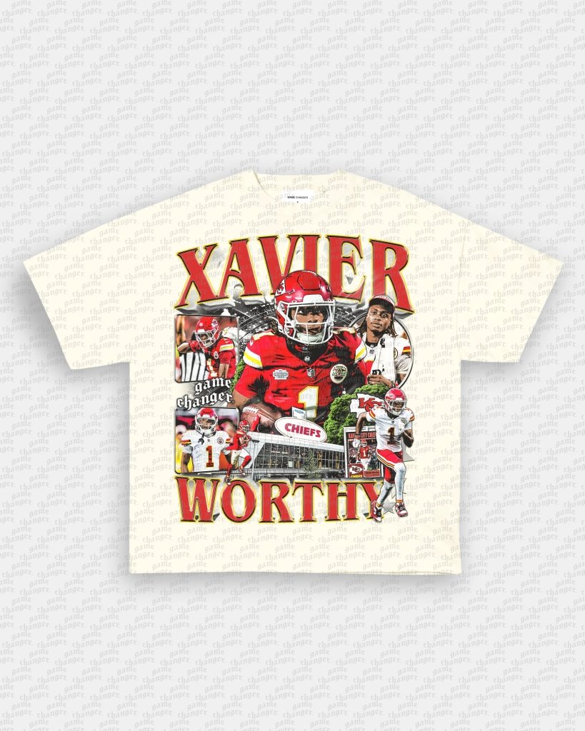 XAVIER WORTHY - CHIEFS TEE