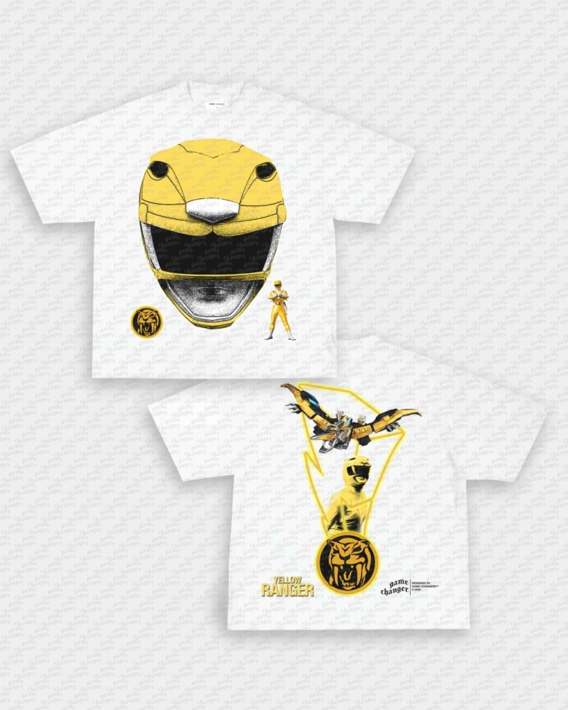 YELLOW RANGER TEE - [DS] - clothing by TeeHivey.com (Image 3)
