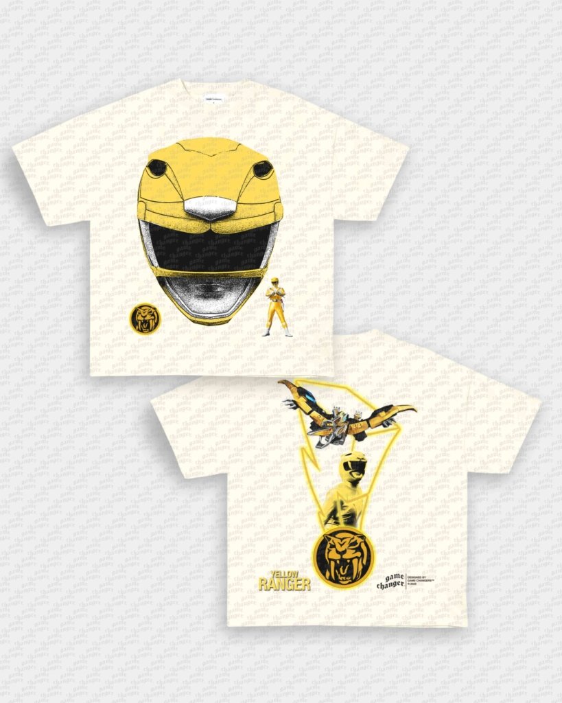 YELLOW RANGER TEE - [DS] - clothing by TeeHivey.com (Image 2)