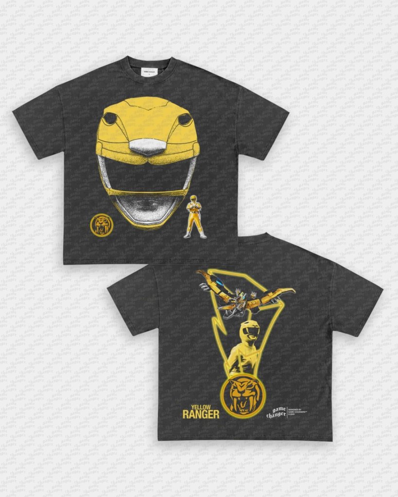 YELLOW RANGER TEE - [DS] - clothing by TeeHivey.com (Image 4)
