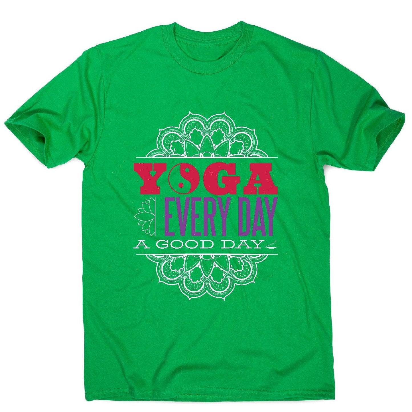 Yoga everyday - men's funny premium t-shirt