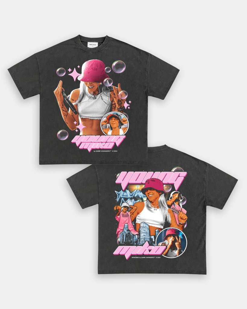YOUNG MIKO V2 TEE - [DS] - clothing by TeeHivey.com (Image 3)