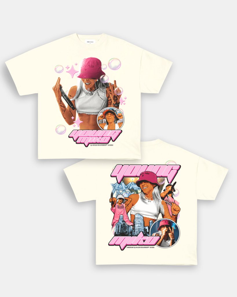 YOUNG MIKO V2 TEE - [DS] - clothing by TeeHivey.com (Image 2)